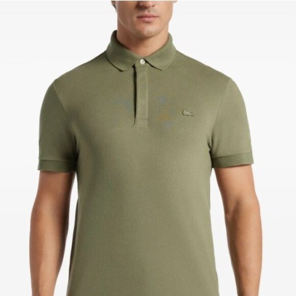 LACOSTE PARIS Piqué Polo Shirt Golf Tennis YSL Laurent Boss Ralph Burberry - Picture 1 of 6